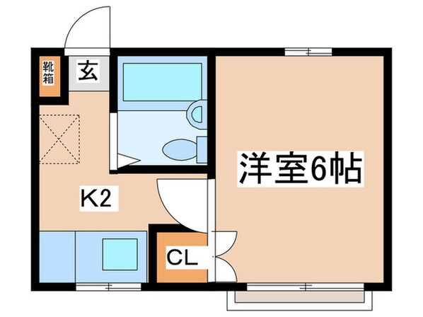 プレザントヒルの物件間取画像